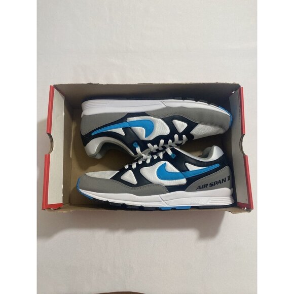 Nike Shoes New Mens Size White Blue Nike Air Span Ii Running